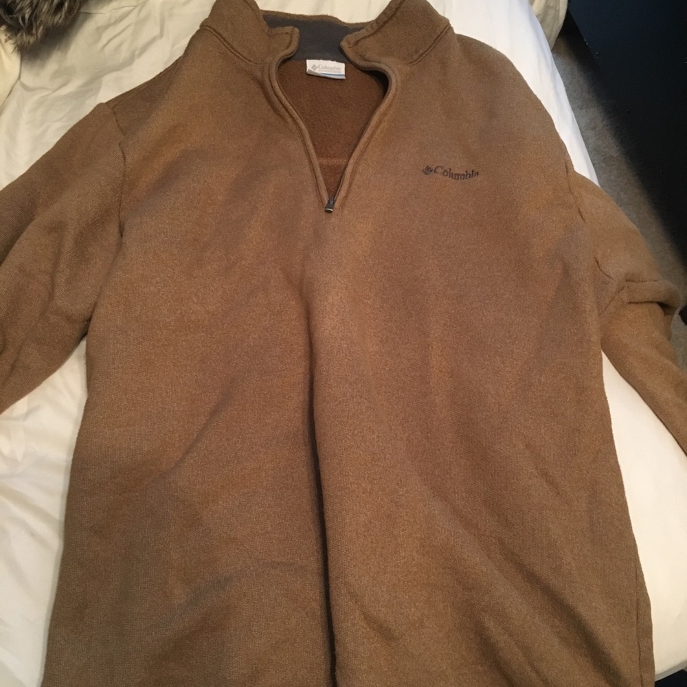 Men’s Columbia half zip